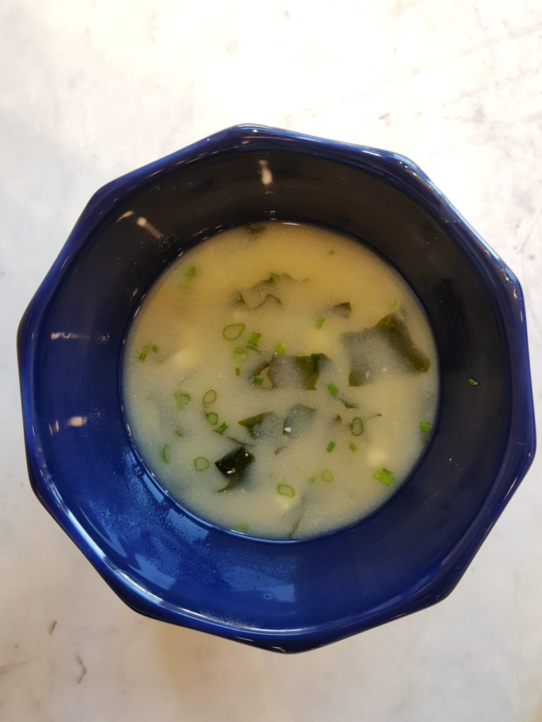 Miso Soup At Simply Oishii